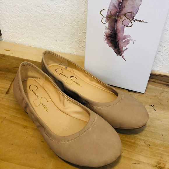 jessica simpson evalin flats